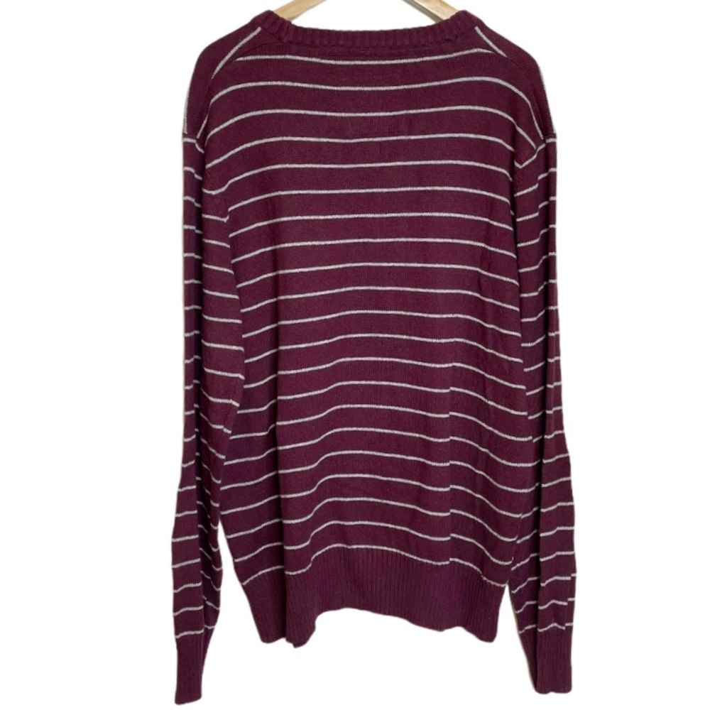 Aeropostale Striped Crew Neck Sweater sz XXL - Picture 5 of 8